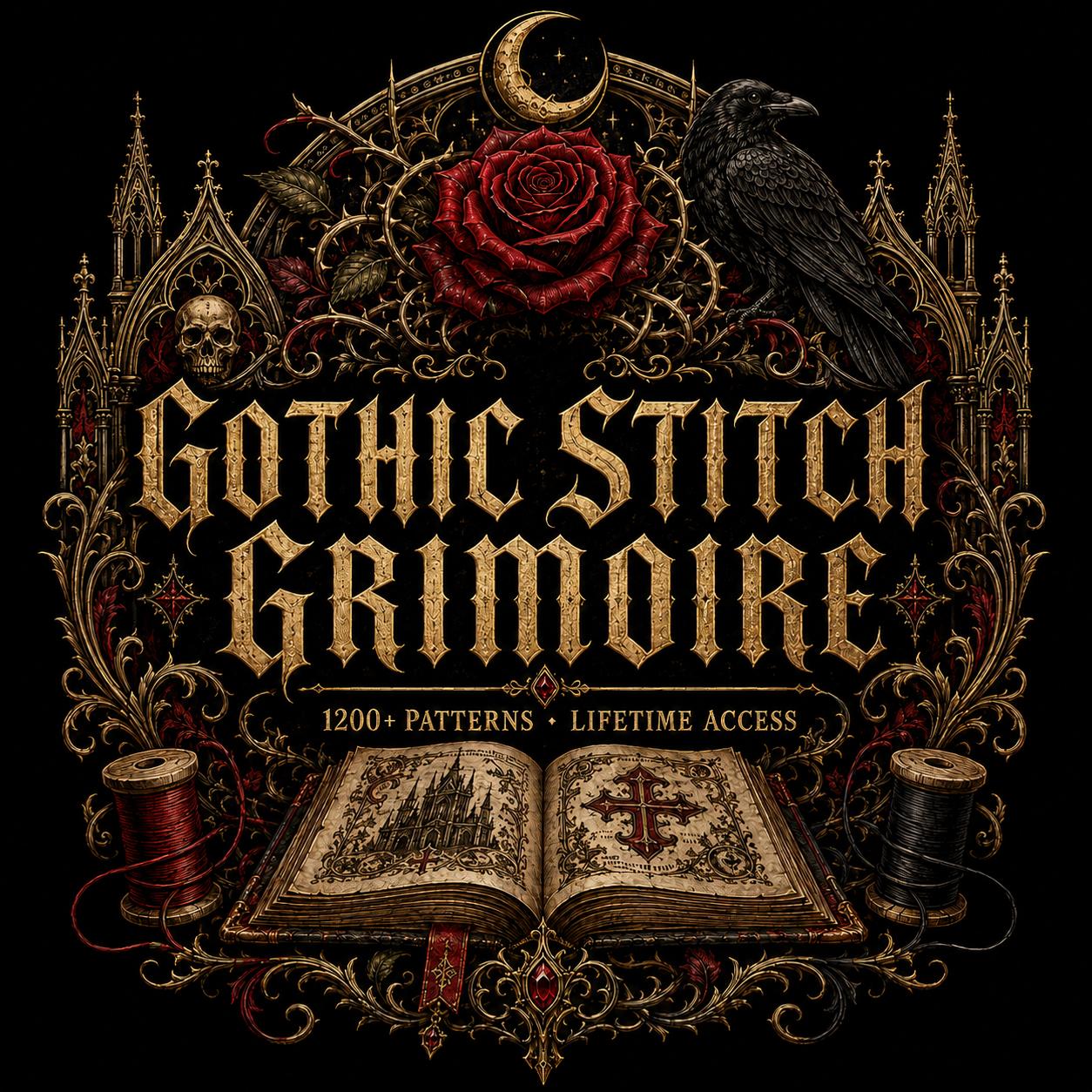 1.200+ Gothic Cross Stitch Patterns