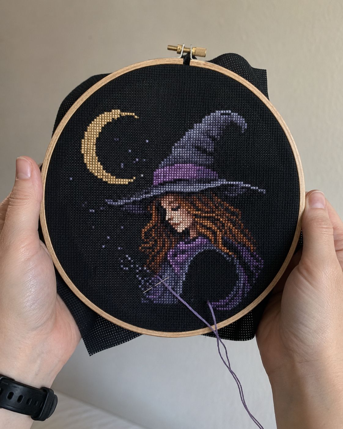 Community cross stitch work 2
